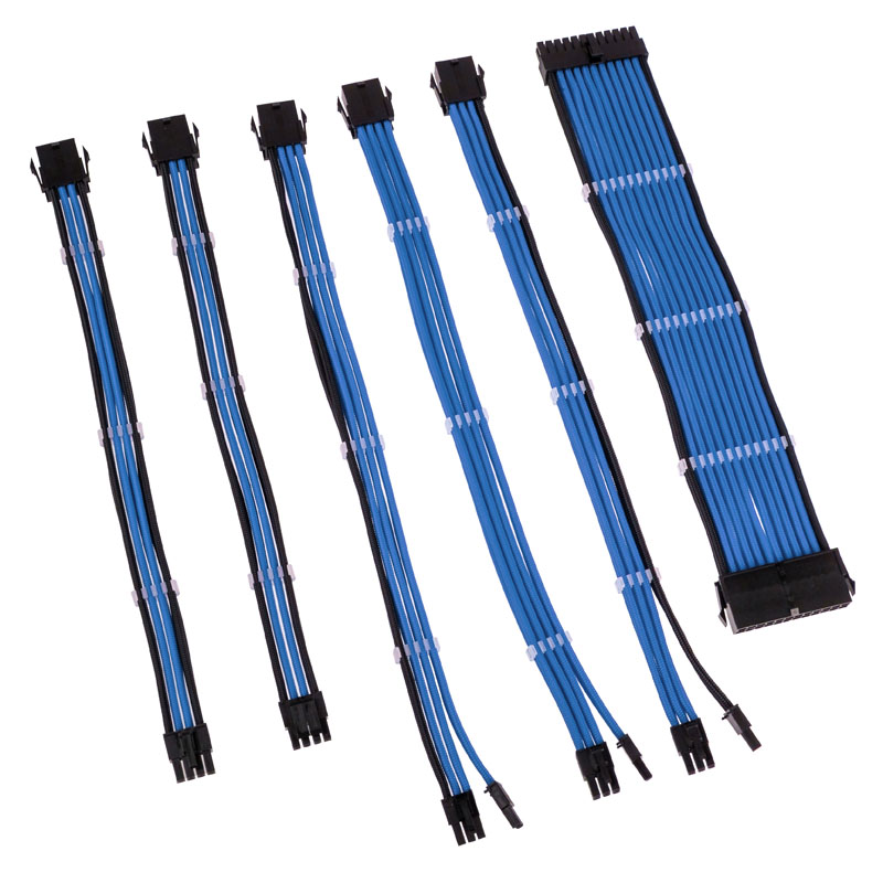 Kolink - Kolink Core Adept Braided Cable Extension Kit - Regal Blue
