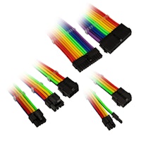 Photos - Other Components Kolink Core Adept Braided Cable Extension Kit - Rainbow COREADEPT-E 