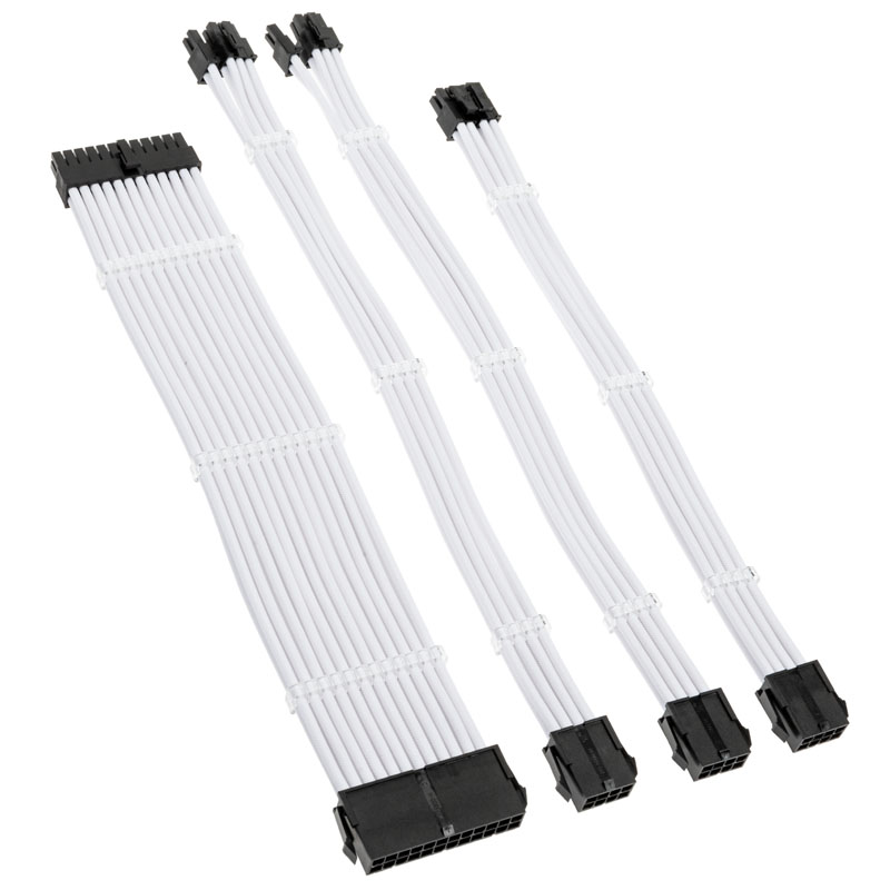 Kolink - Kolink Core Standard Braided Cable Extension Kit - Brilliant White