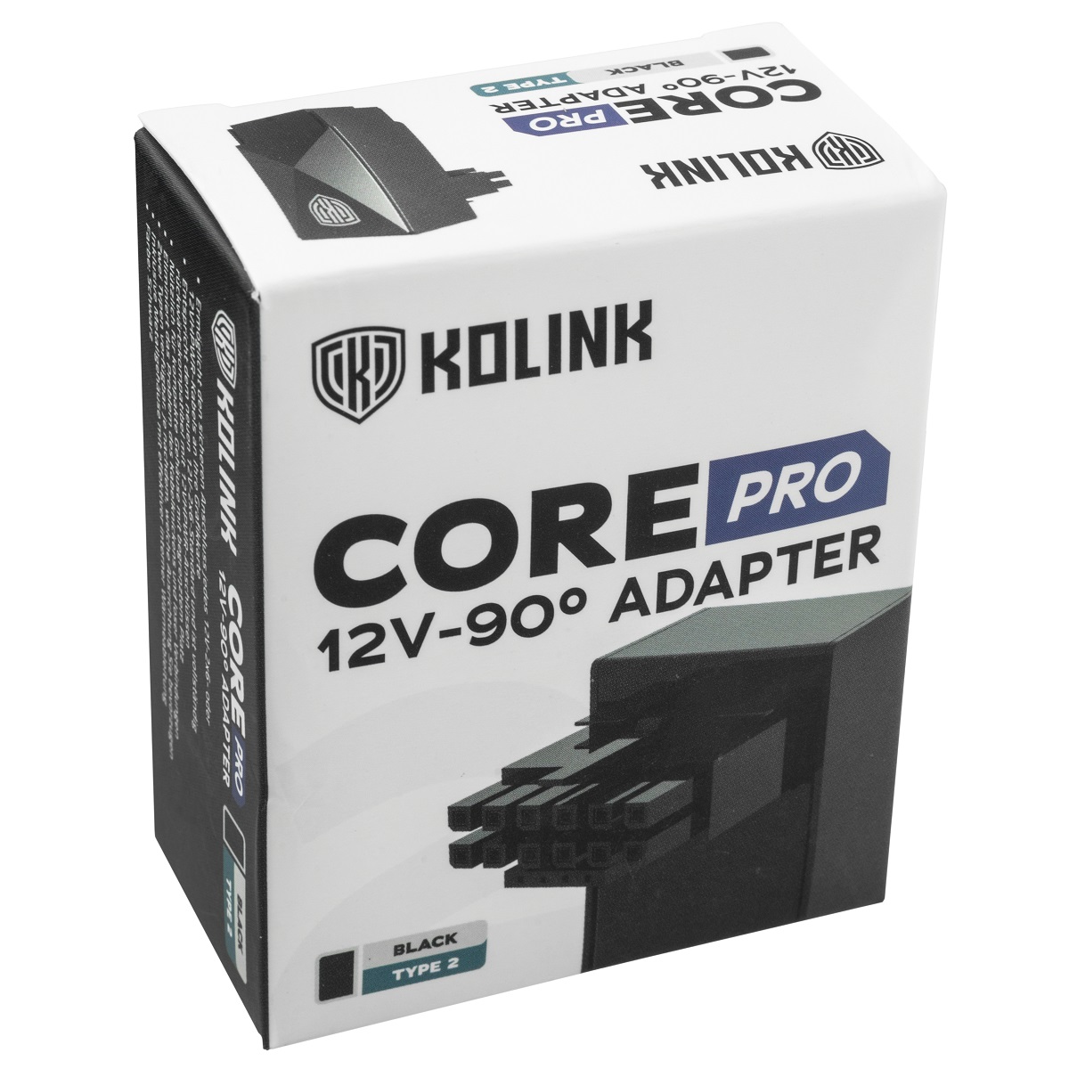 Kolink - Kolink Core Pro 12VHPWR 16-Pin 90 Degree Adapter - Type 2