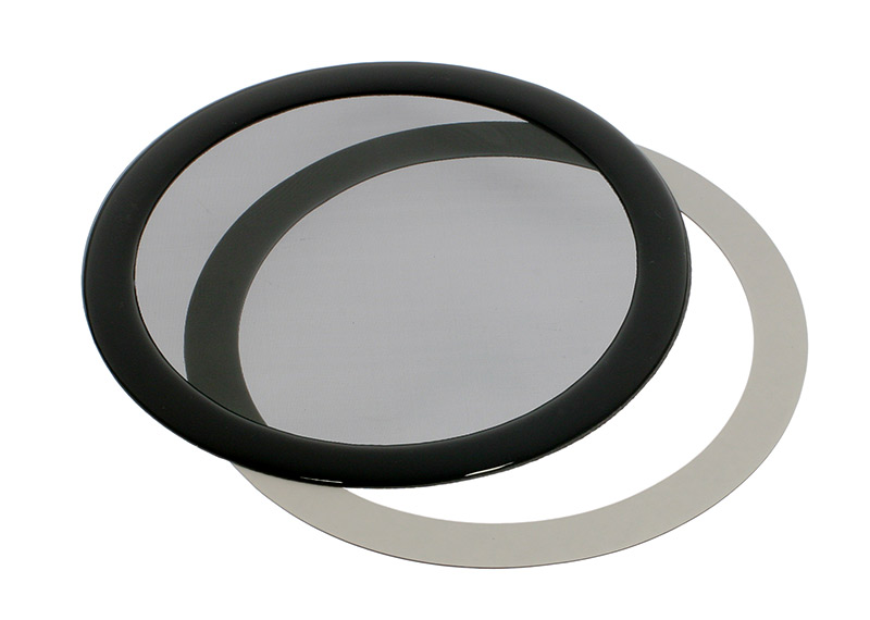 DEMCiflex Dust Filter 120mm, Round - Black/Black