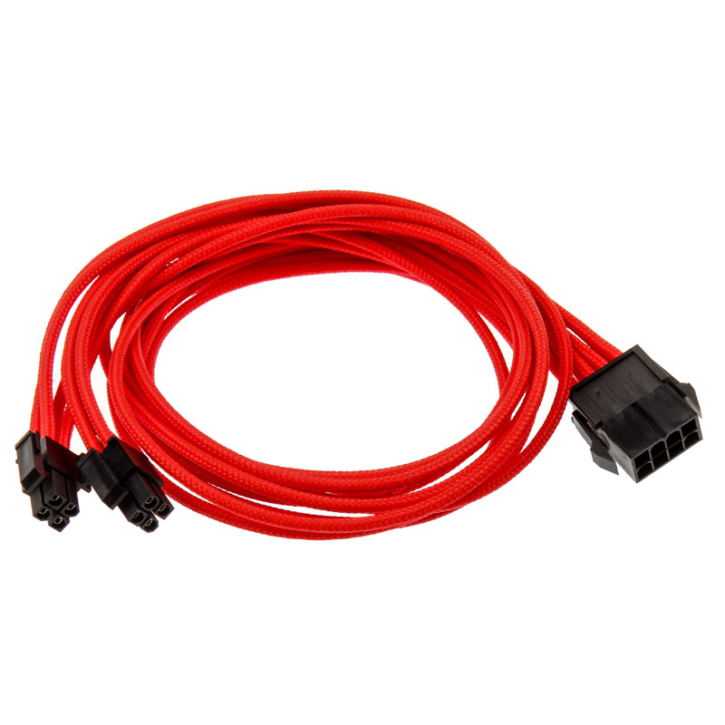 Phanteks - Phanteks 8-Pin EPS12V Cable Extension 50cm - Sleeved Red