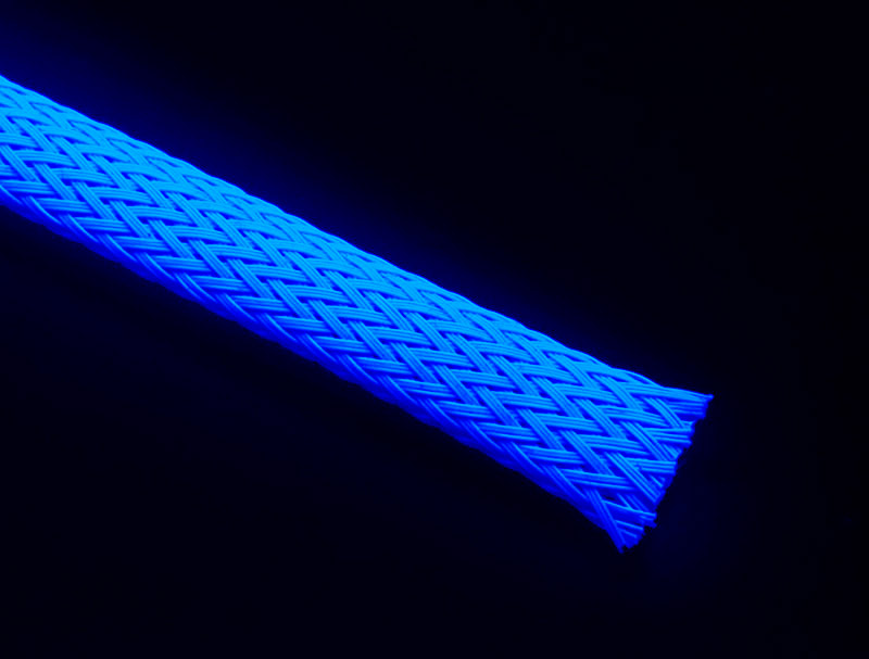 TechFlex - Techflex Flexo PET Sleeve 9mm - Neon blue 1m