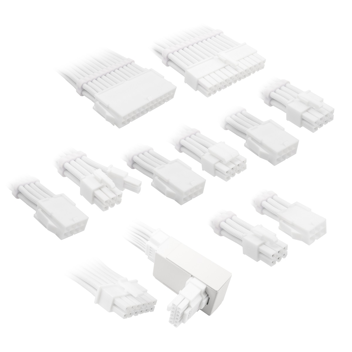 Kolink Core Pro Braided Cable Extension Kit 12VHWPR Type 1 - Brilliant White