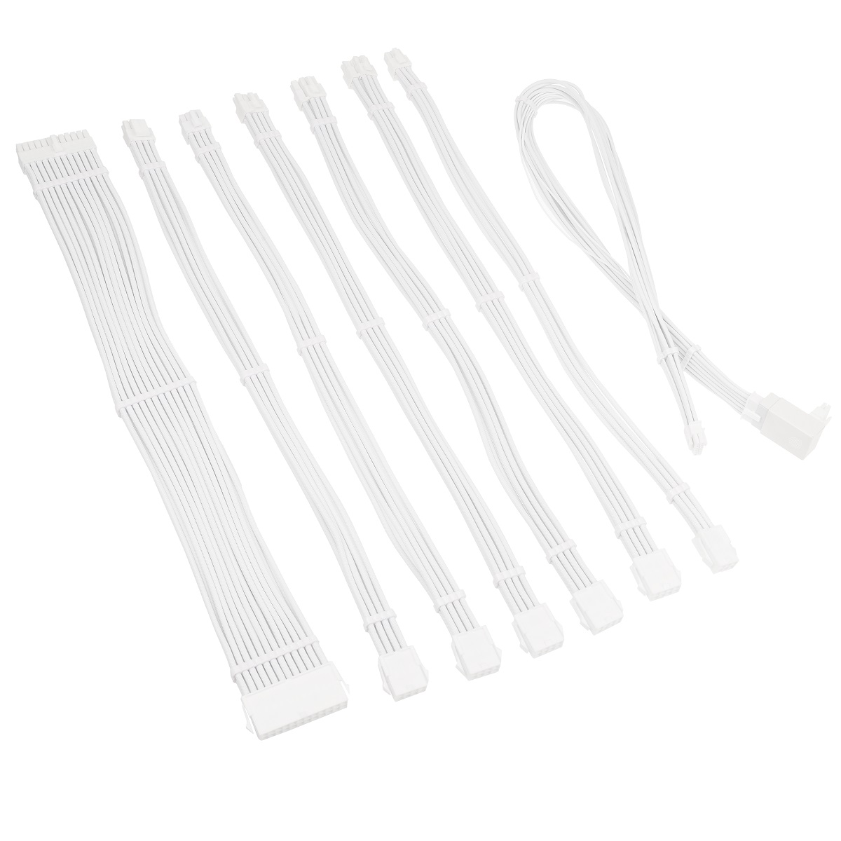 Kolink - Kolink Core Pro Braided Cable Extension Kit 12VHWPR Type 1 - Brilliant White