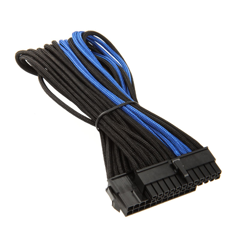 Silverstone - SilverStone ATX 24-pin cable 30 cm - Black / Blue
