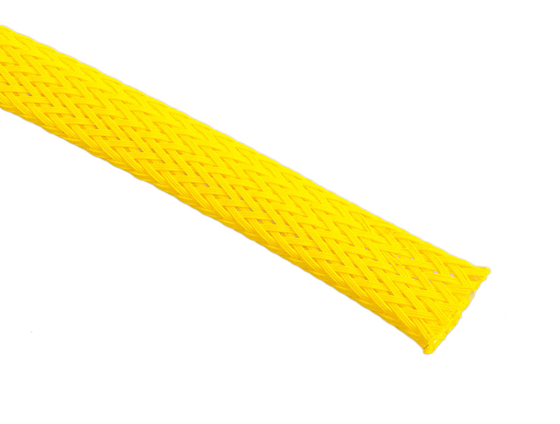 Techflex Flexo PET Sleeve 9mm - Neon Yellow 1m
