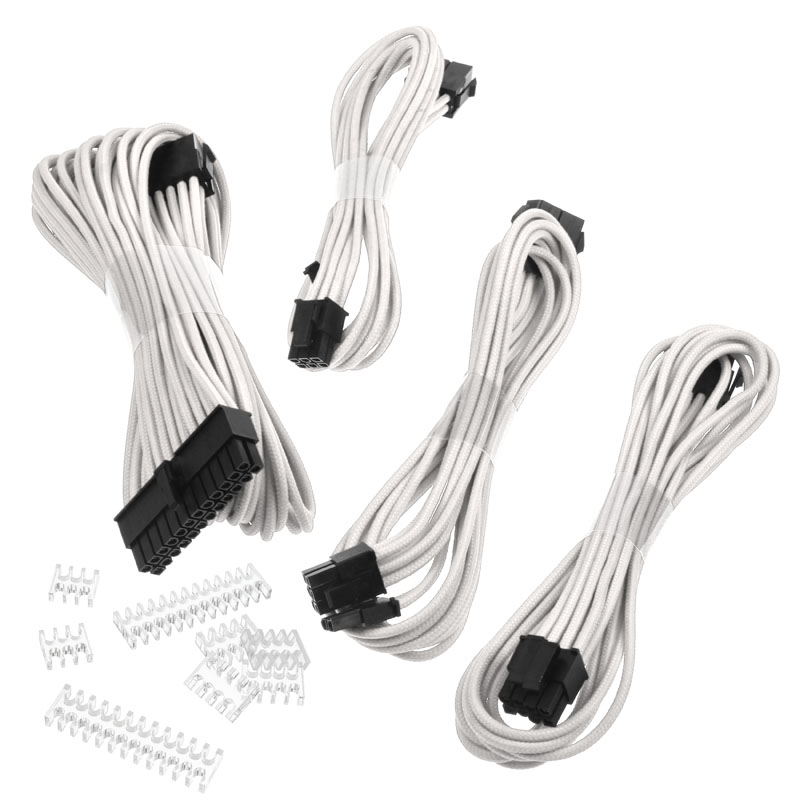 Phanteks - Phanteks Extension Cable Combo Kit - White
