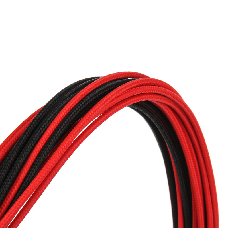 Phanteks - Phanteks Extension Cable Combo Kit - Black/Red