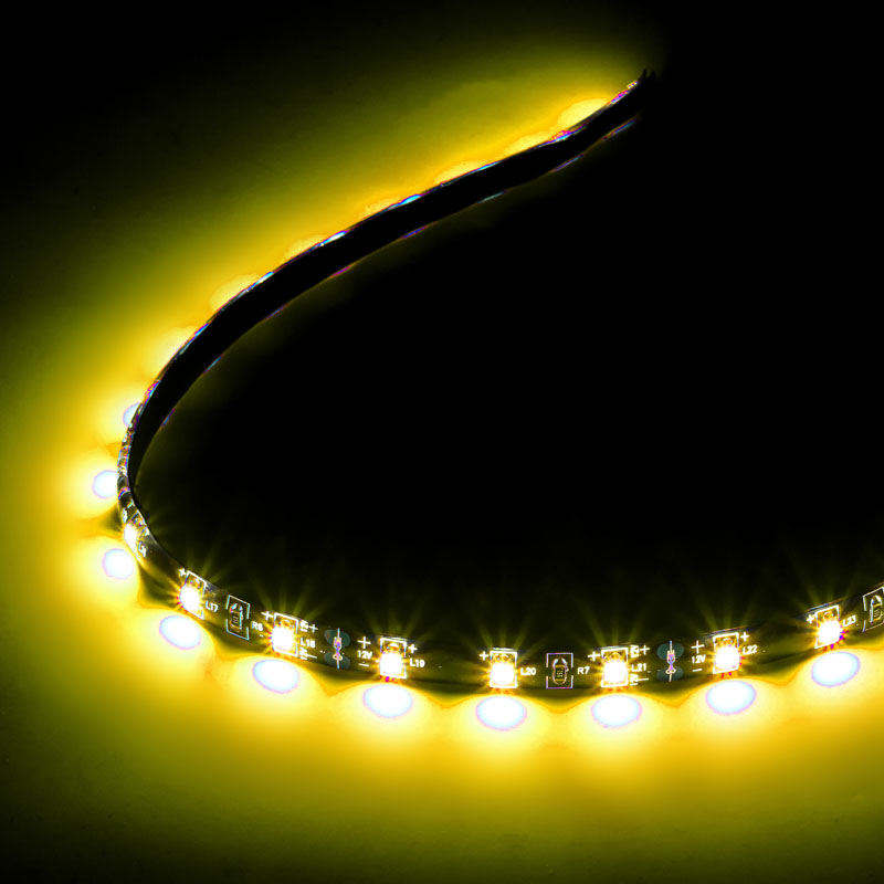 Lamptron FlexLight Pro - 12 LEDs - Yellow