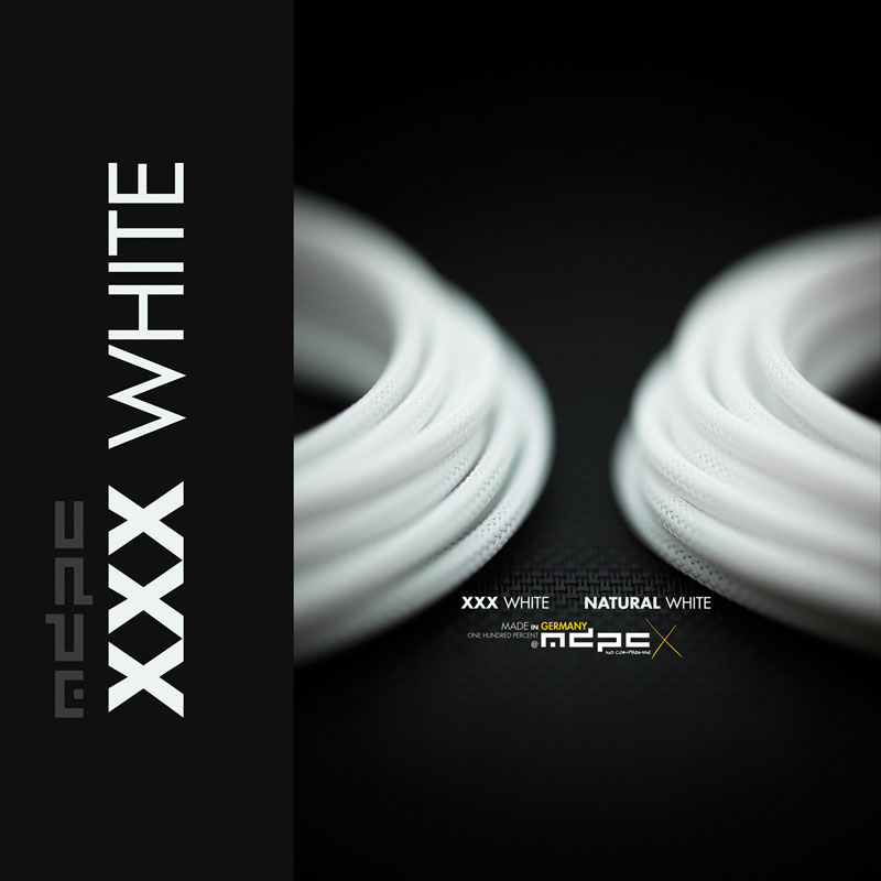 MDPC-X - MDPC-X Sleeve SATA - White UV, 1 Metre