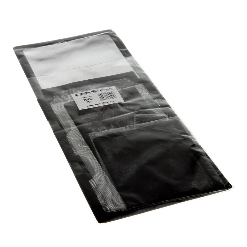 DEMCiflex - Demciflex dust filter kit for Corsair 750D - black / black