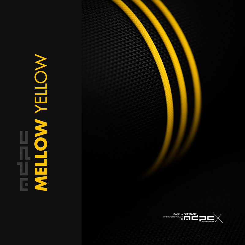 MDPC-X - MDPC-X Sleeve XTC - Mellow Yellow, 1 Metre