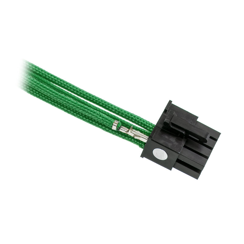 CableMod - CableMod ModFlex Sleeved Cable, Green 20cm - 4 Pack