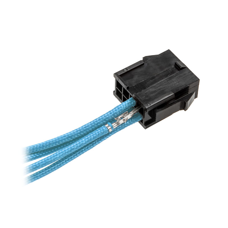 CableMod - CableMod ModFlex Sleeved Cable, Light Blue 20cm - 4 Pack
