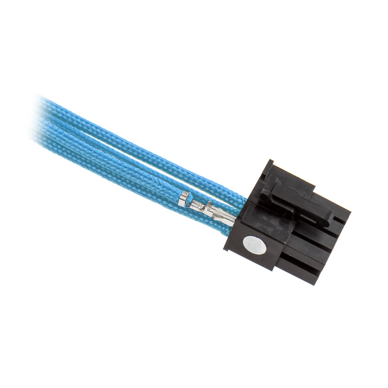 CableMod - CableMod ModFlex Sleeved Cable, Light Blue 20cm - 4 Pack