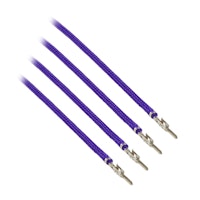 Photos - Other Components cablemod ModFlex Sleeved Cable, Purple 20cm - 4 Pack CM-MSW-8P-4 
