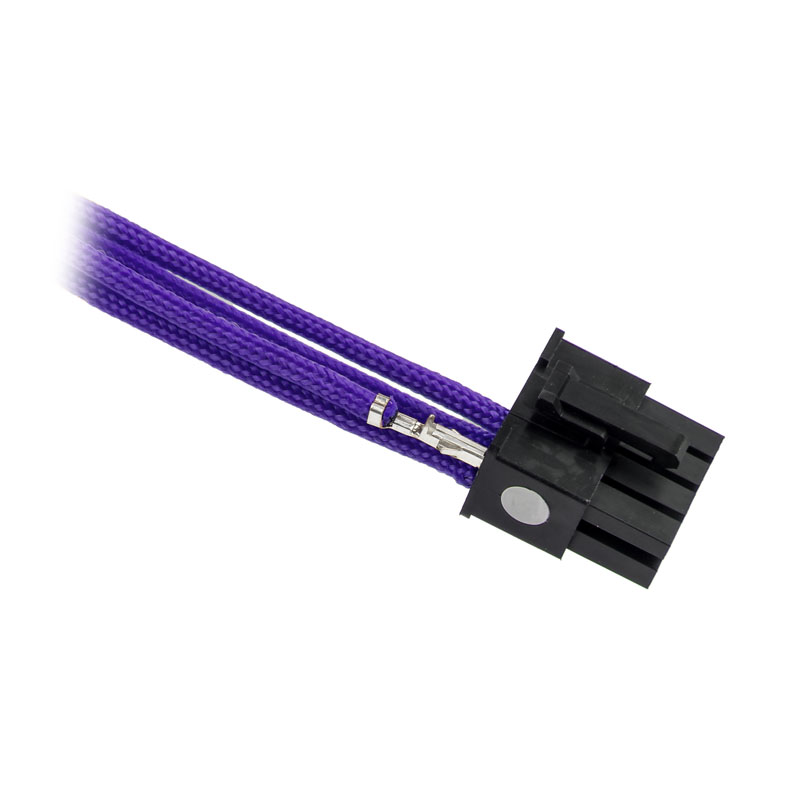 CableMod - CableMod ModFlex Sleeved Cable, Purple 20cm - 4 Pack