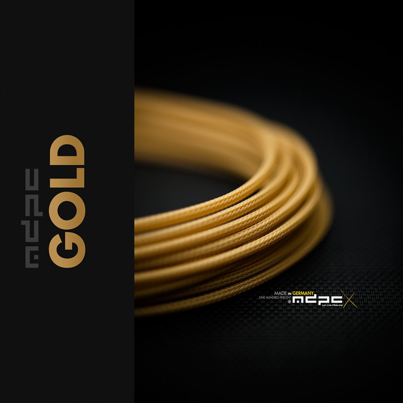 MDPC-X - MDPC-X Sleeve Small - Gold, 1 Metre