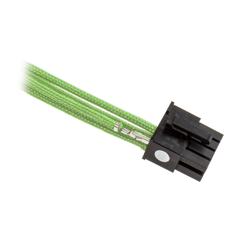 CableMod - CableMod ModFlex Sleeved Cable, Light Green 40cm - 4 Pack