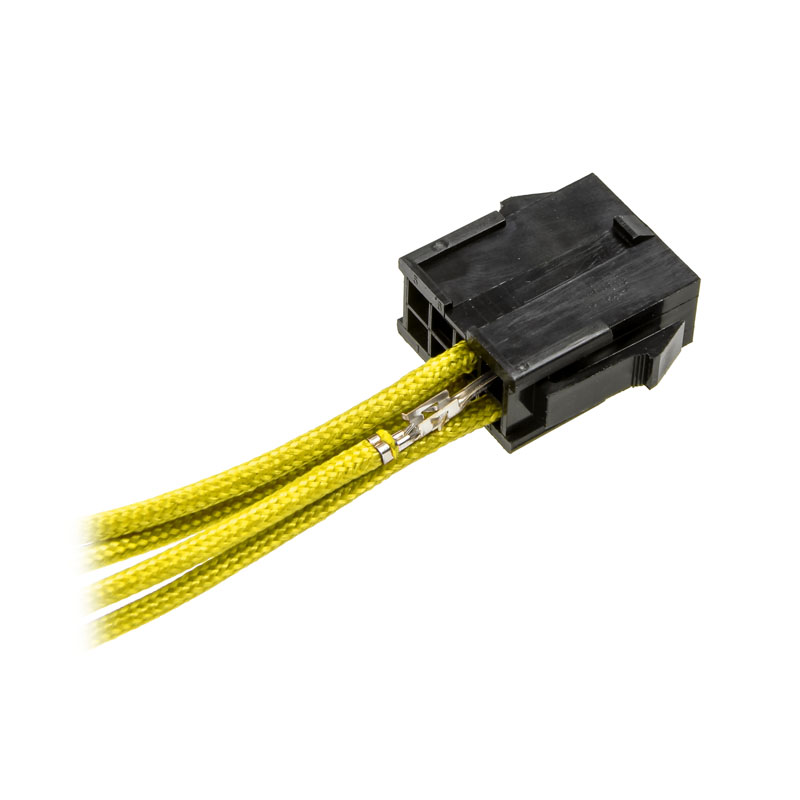 CableMod - CableMod ModFlex Sleeved Cable, Yellow 40cm - 4 Pack