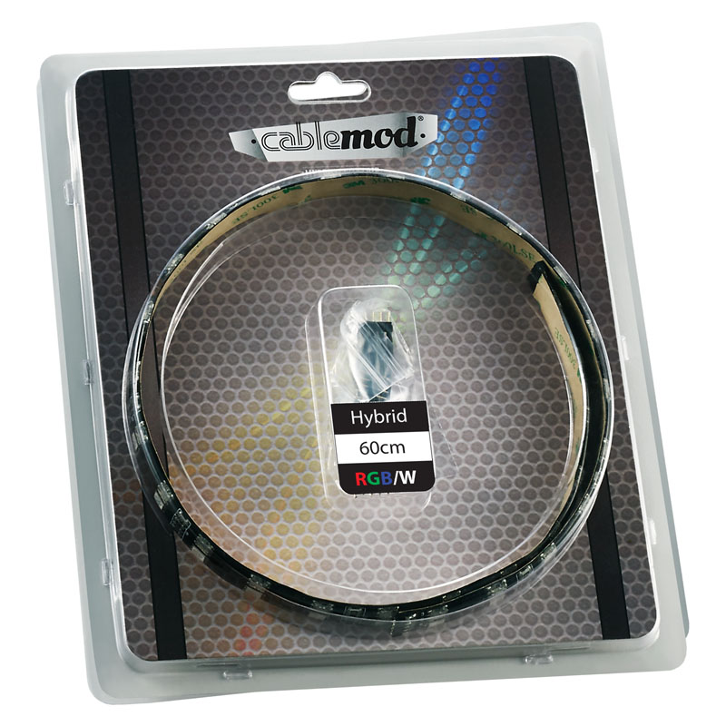 CableMod - CableMod WideBeam Hybrid LED Strip 60cm - RGB/W