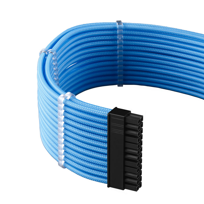 CableMod - CableMod PRO ModMesh C-Series AXi, HXi & RM Cable Kit - Light Blue (Yellow Label)
