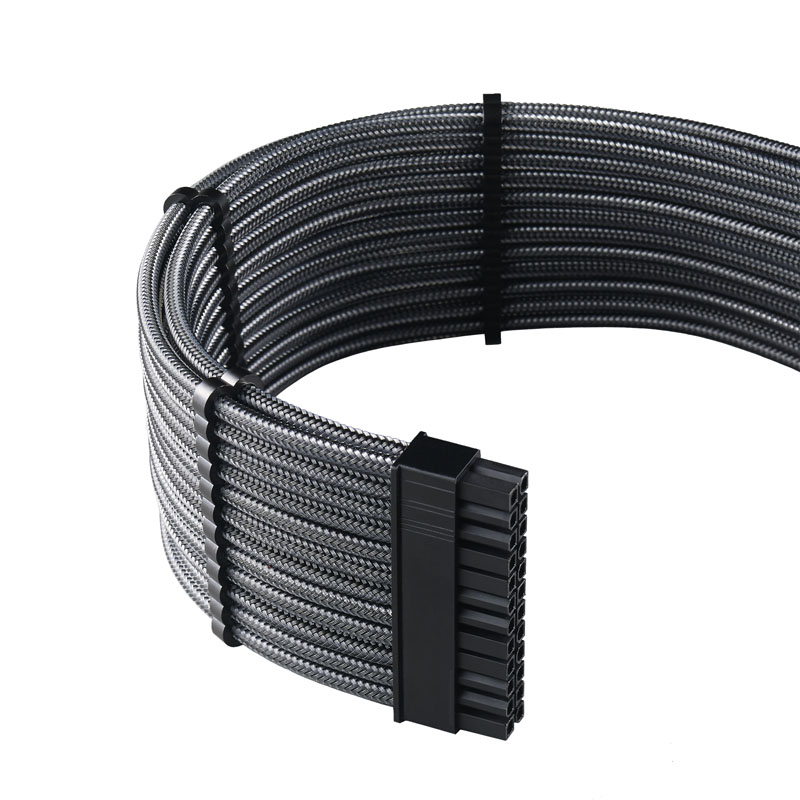 CableMod - CableMod PRO ModMesh C-Series RMi & RMx Cable Kit - Carbon (Black Label)