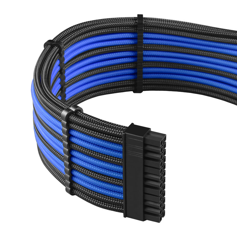 CableMod - CableMod PRO ModMesh C-Series AXi, HXi & RM Cable Kit - Black/Blue (Yellow Label)