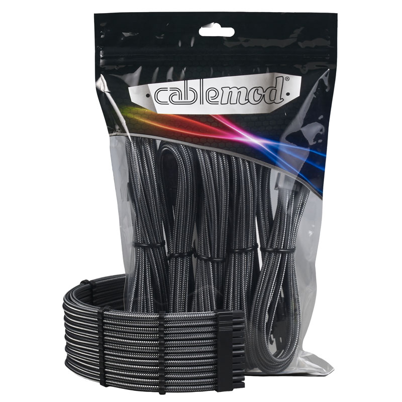 CableMod - CableMod PRO ModMesh Cable Extension Kit - Carbon