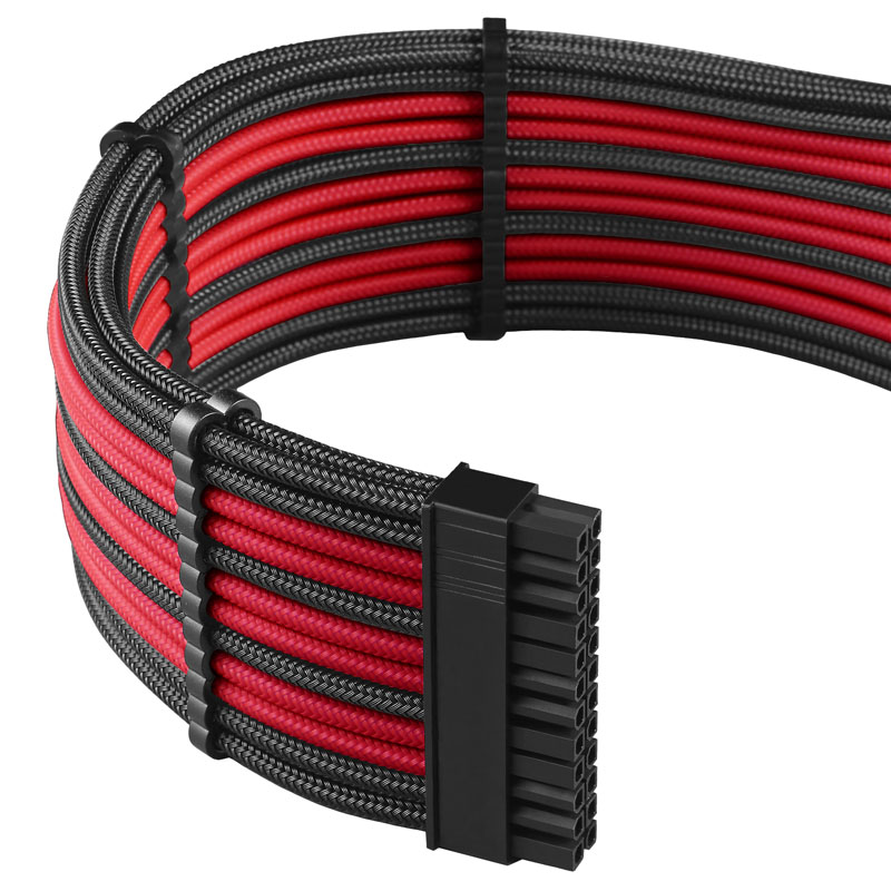 CableMod - CableMod PRO ModMesh Cable Extension Kit - Black/Red