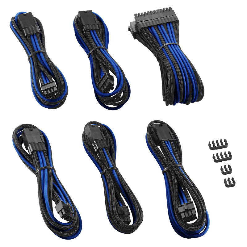 CableMod - CableMod PRO ModMesh Cable Extension Kit - Black/Blue