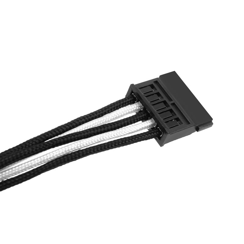 CableMod - CableMod C-Series AXi, HXi, TX/CX/CS-M & RM ModFlex Essentials Cable Kit  - Black/White