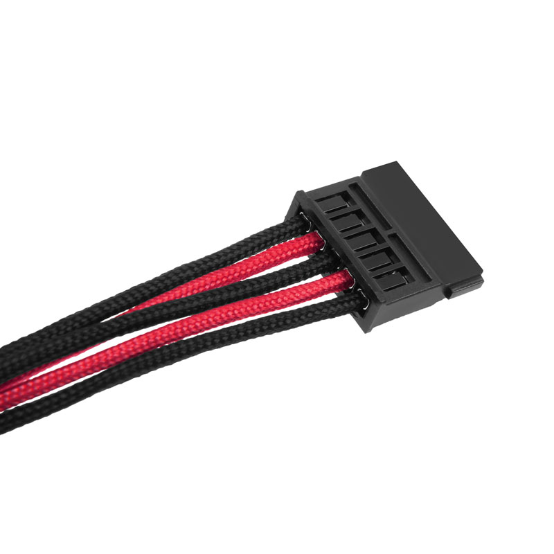 CableMod - CableMod C-Series Rmi, RMx ModFlex Essentials Cable Kit  - Black/Red