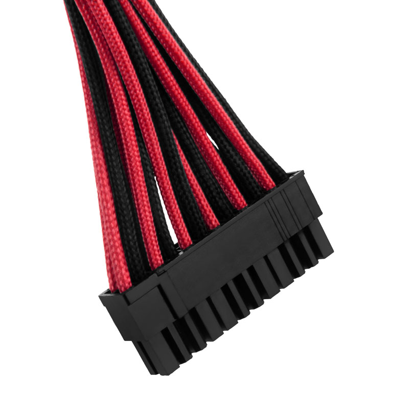 CableMod - CableMod C-Series Rmi, RMx ModFlex Essentials Cable Kit  - Black/Red