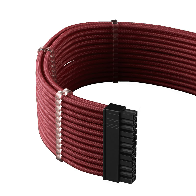 CableMod - CableMod PRO ModMesh C-Series AXi, HXi & RM Cable Kit - Burgundy (Yellow Label)