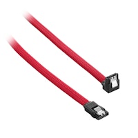 Photos - Other Components cablemod ModMesh Right Angle SATA 3 Cable 30cm - Red CM-CAB-RSAT 