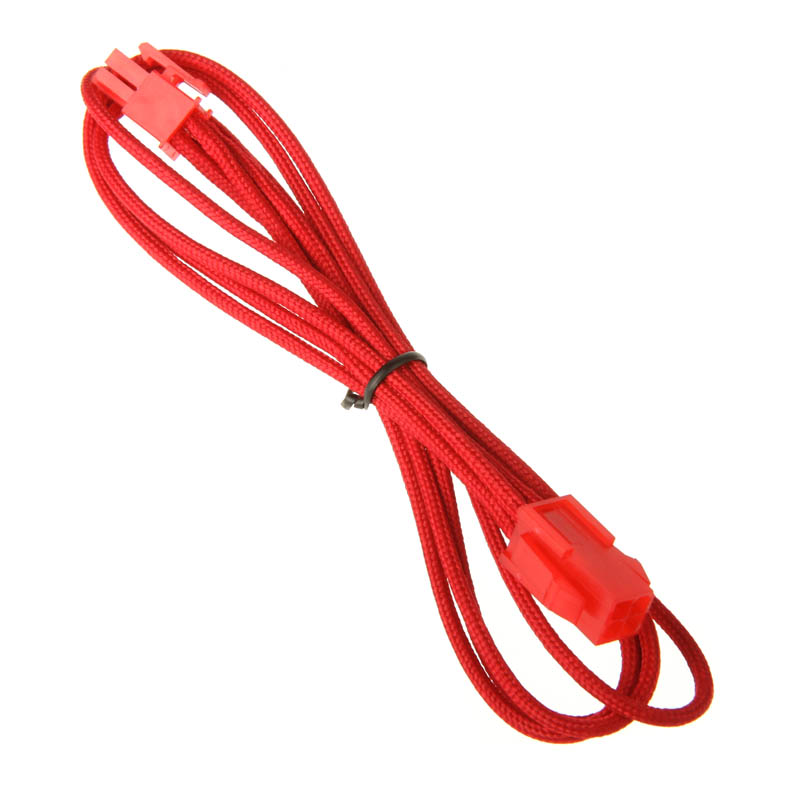 BitFenix - BitFenix Alchemy 4-Pin ATX12V Extension 45cm - sleeved red/red