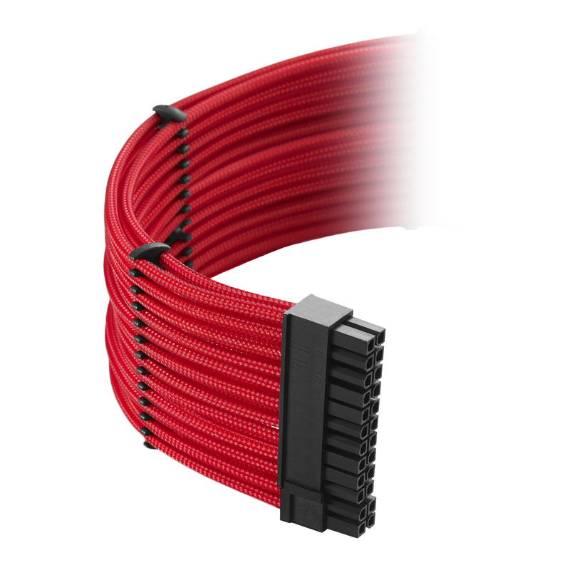 CableMod - CableMod Classic ModMesh C-Series Cable Kit Corsair AXi, HXi & RM (Yellow Label) - Red