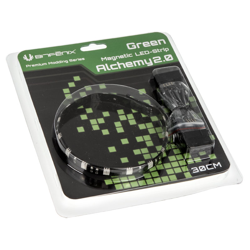 BitFenix - BitFenix Alchemy 2.0 Magnetic Connect 15 LED-Strip 30cm - Green