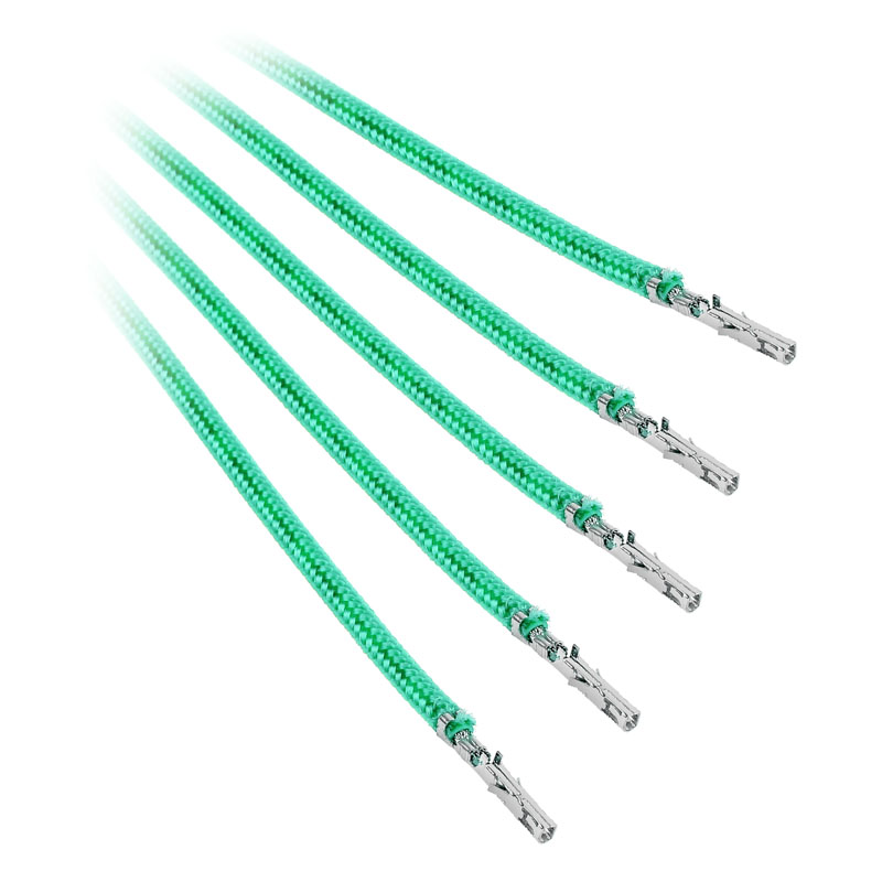 BitFenix - BitFenix Alchemy 2.0 PSU Cable, 5x 20cm - Green