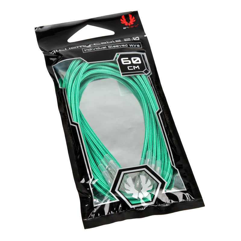BitFenix - BitFenix Alchemy 2.0 PSU Cable, 5x 60cm - Green