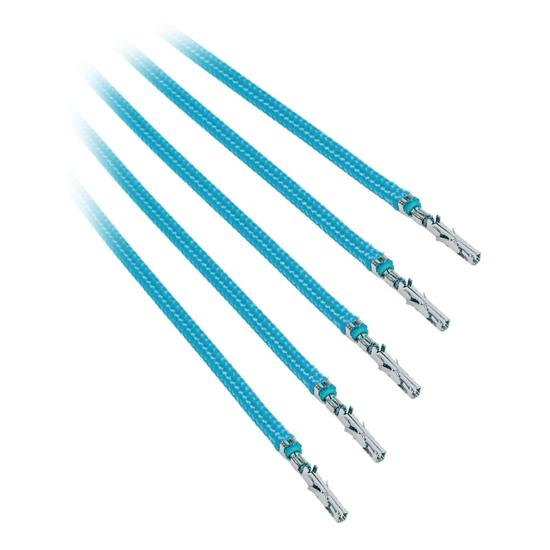 BitFenix - BitFenix Alchemy 2.0 PSU Cable, 5x 20cm - Light Blue