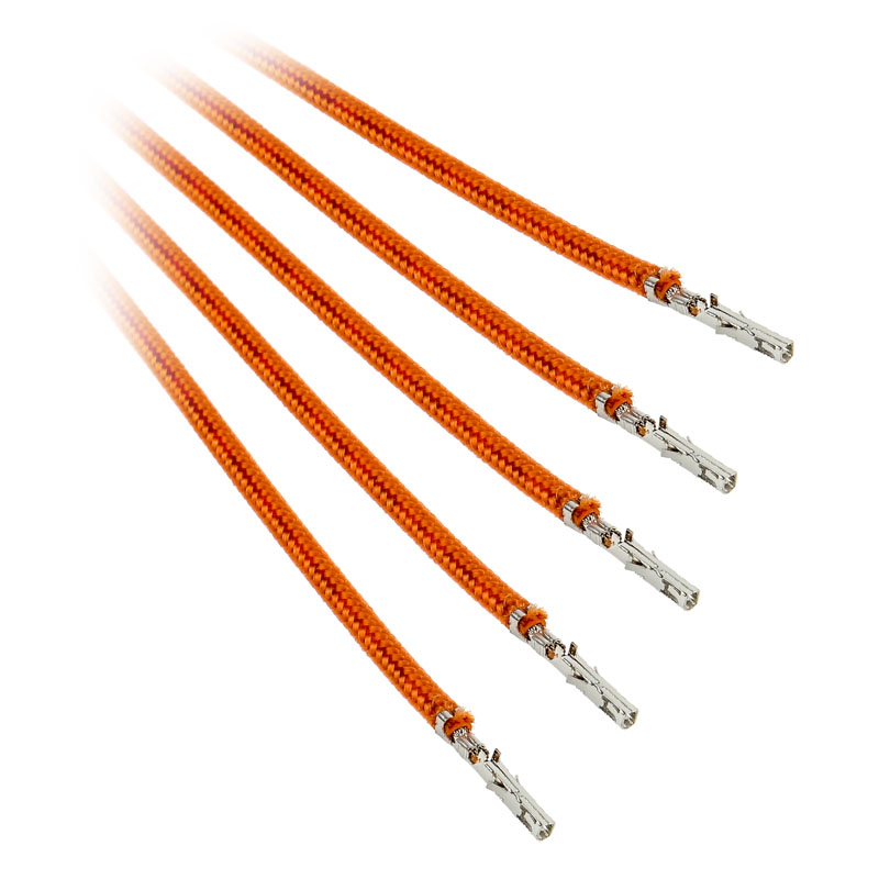 BitFenix - BitFenix Alchemy 2.0 PSU Cable, 5x 20cm - Orange