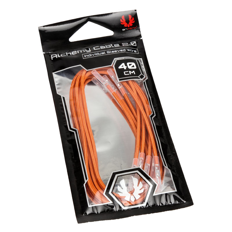 BitFenix - BitFenix Alchemy 2.0 PSU Cable, 5x 40cm - Orange