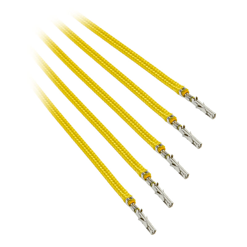 BitFenix - BitFenix Alchemy 2.0 PSU Cable, 5x 20cm - Yellow