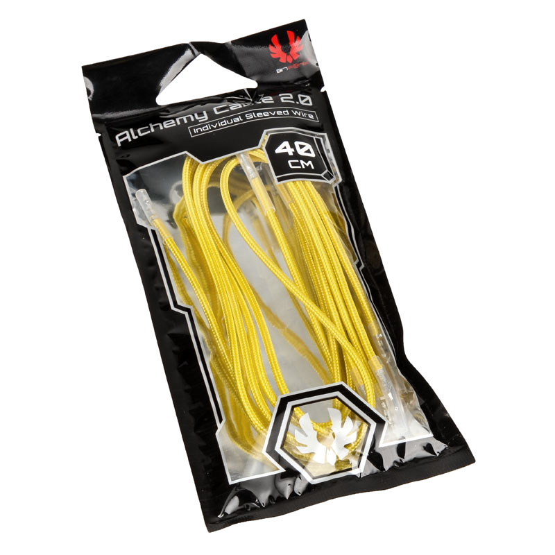 BitFenix - BitFenix Alchemy 2.0 PSU Cable, 5x 40cm - Yellow