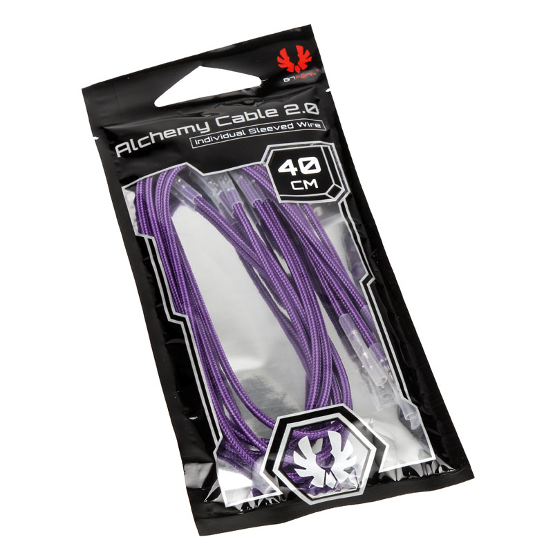 BitFenix - BitFenix Alchemy 2.0 PSU Cable, 5x 40cm - Purple