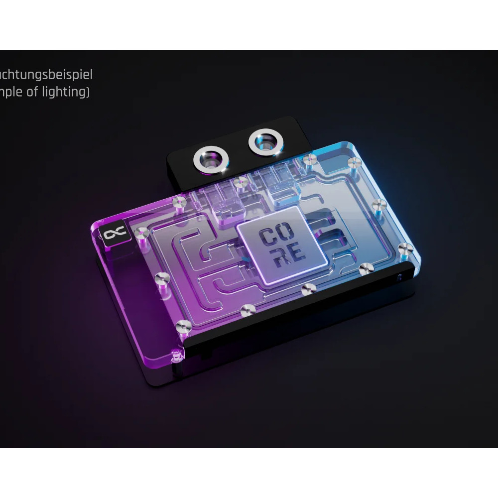 Alphacool - Alphacool Core GeForce RTX 5080 Reference ARGB Graphics Card Water Block