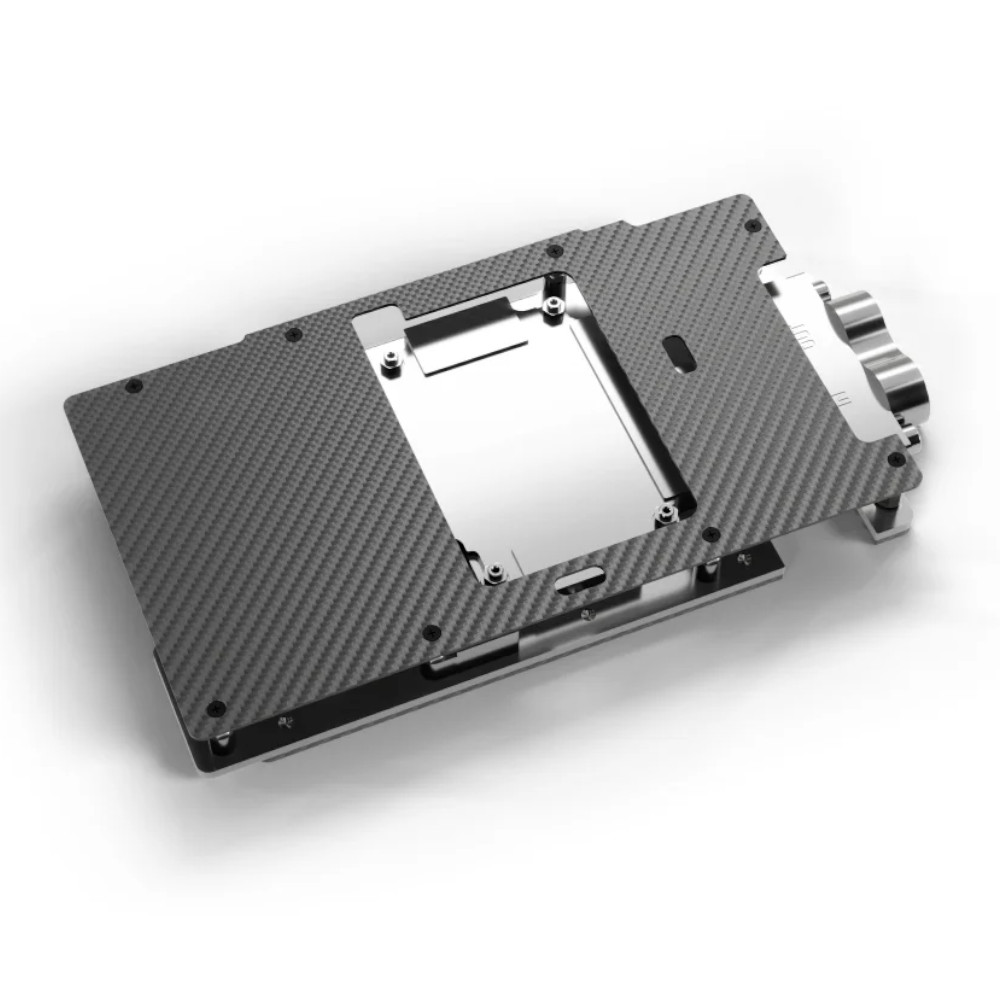 Alphacool - Alphacool ES GeForce RTX 5080 Reference Single Slot Graphics Card Water Block - Carbon